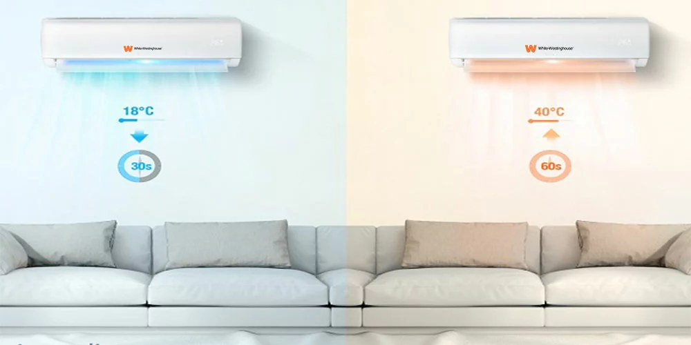 کولر گازی 24000 بدون اینورتر وایت وستینگ هاوس کولر گازی 24000 بدون اینورتر وایت وستینگ هاوس