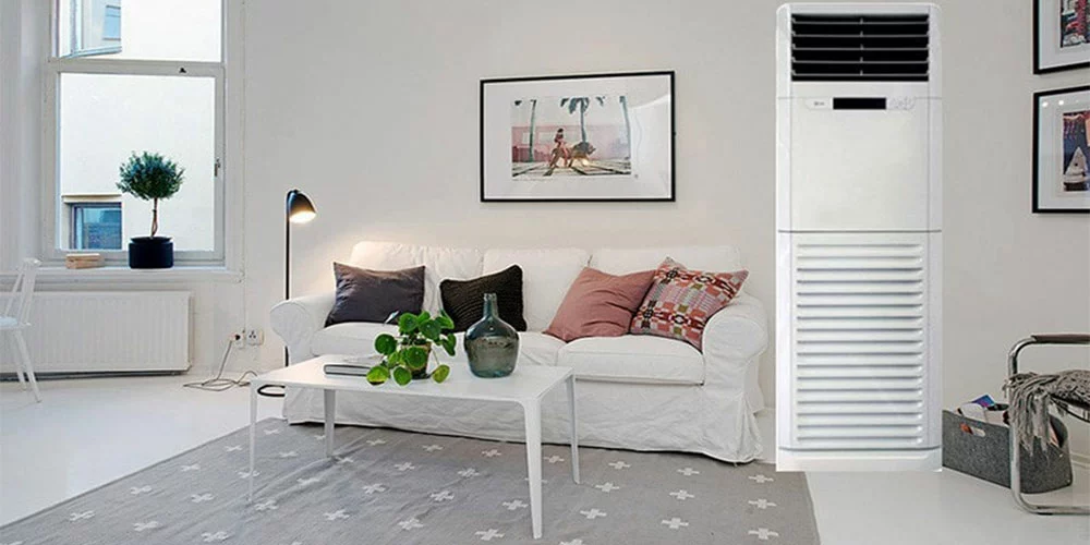 کولر گازی ایستاده 60000 اینورتر وایت وستینگ هاوس