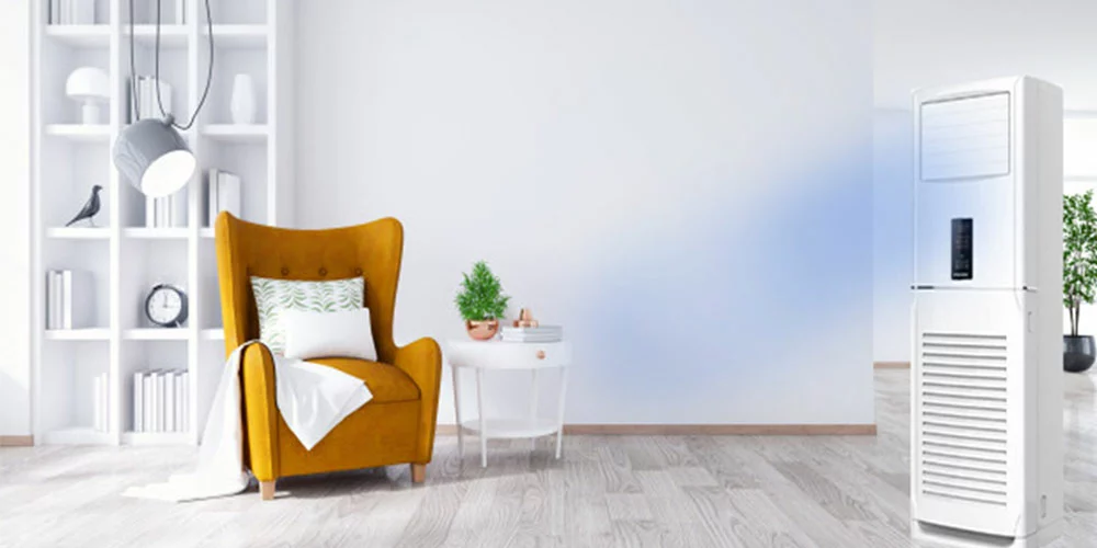 کولر گازی ایستاده 60000 اینورتر وایت وستینگ هاوس