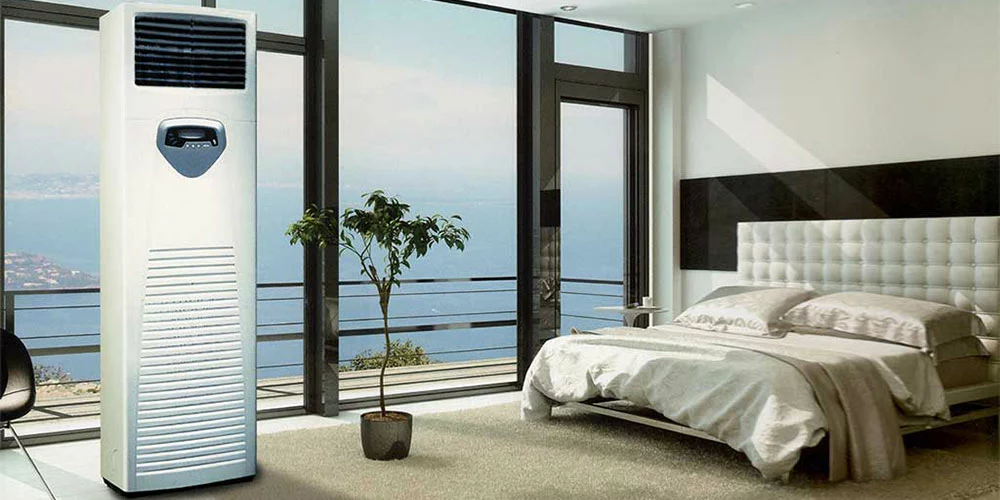 کولر گازی ایستاده 60000 اینورتر وایت وستینگ هاوس