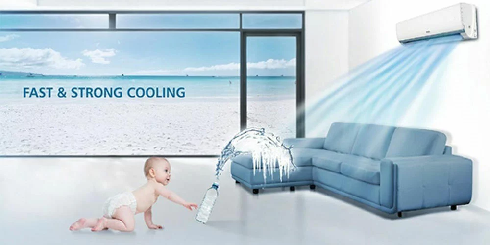 کولر گازی 36000 اینورتر گری مدل i SAVE قدرت خنک کنندگی کولر گازی 36000 اینورتر گری مدل iSAVE