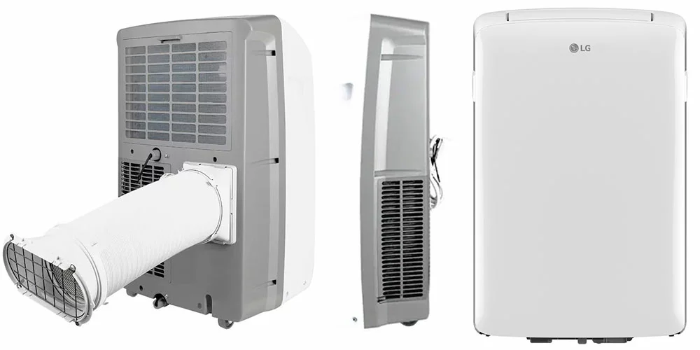 مصرف انرژی کولر گازی پرتابل 14000 ال جی مدل LP1417WSRSM
