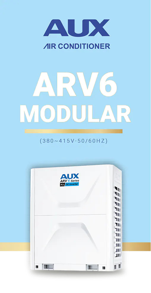 ویژگی های برجسته یونیت خارجی آکس سری ARV6 مدل ARV-H250/SR1MV