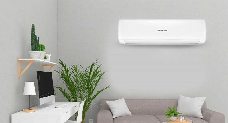 گاز مبرد R410a در کولر گازی دیواری جنرال گلد 30000 مدل GG-MS30 VITALLY