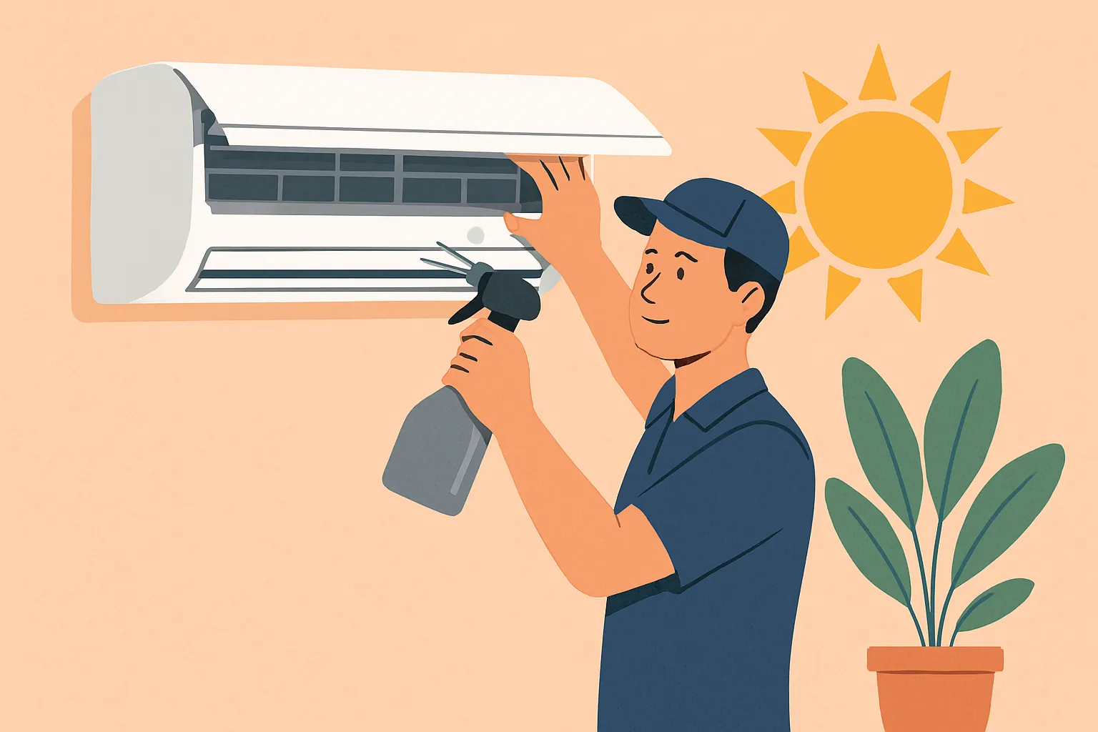 آماده سازی کولر گازی برای فصل گرما