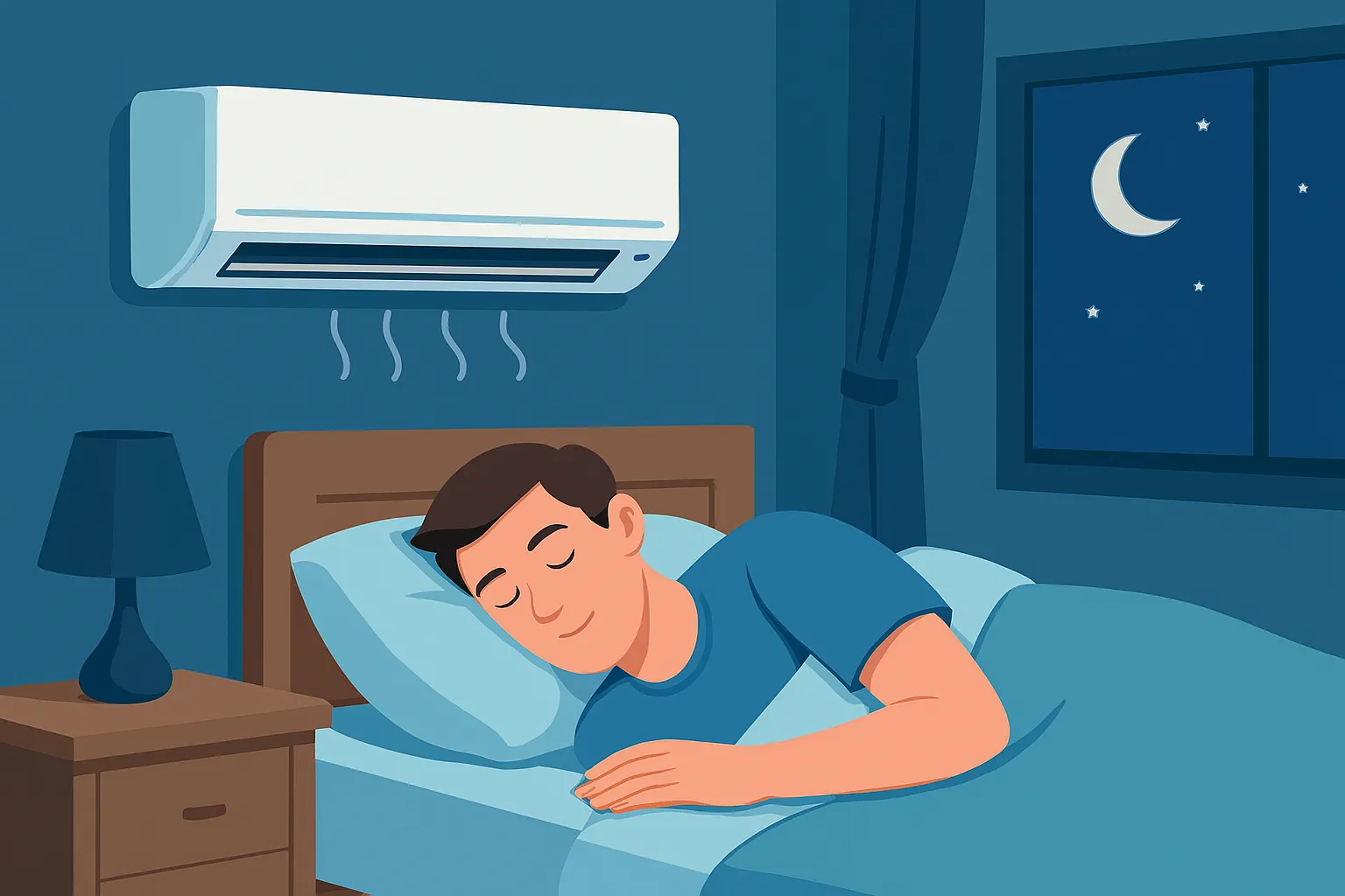 تاثیر کولر گازی بر سلامت خواب شما