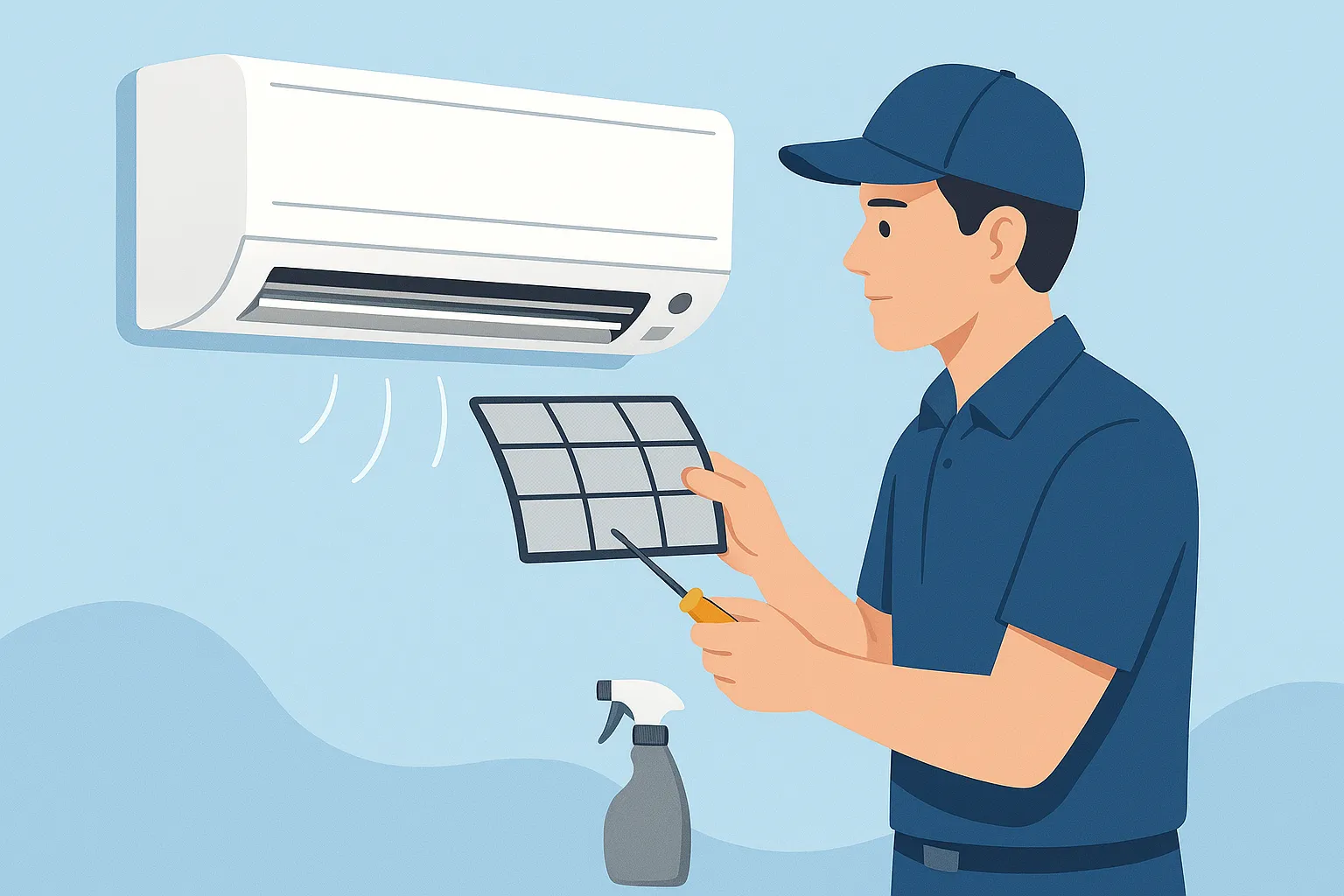 نحوه ی نگهداری از کولر گازی