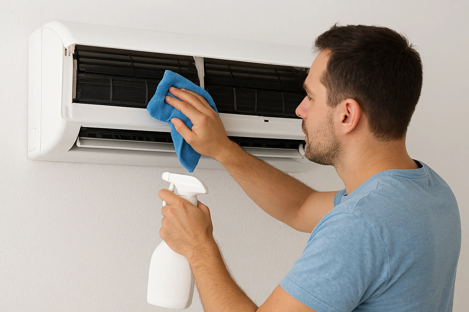 چگونه کولر گازی را به درستی تمیز کنیم؟