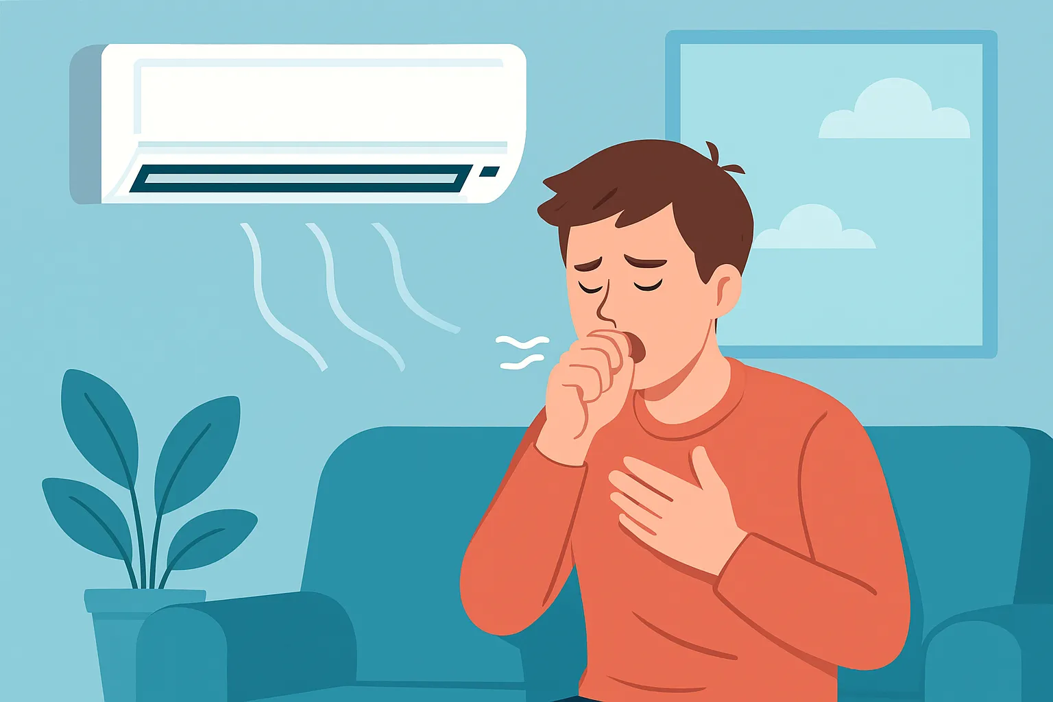 تاثیر کولر گازی بر سلامت و مشکلات تنفسی