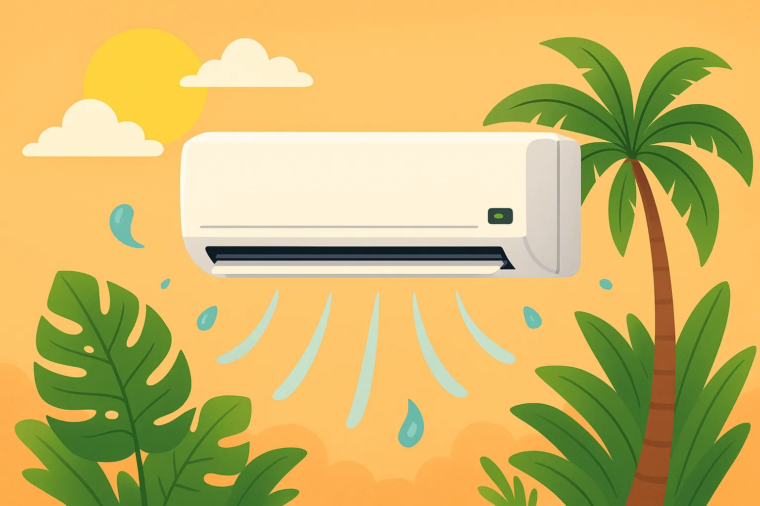 خرید کولر گازی برای مناطق گرم و مرطوب