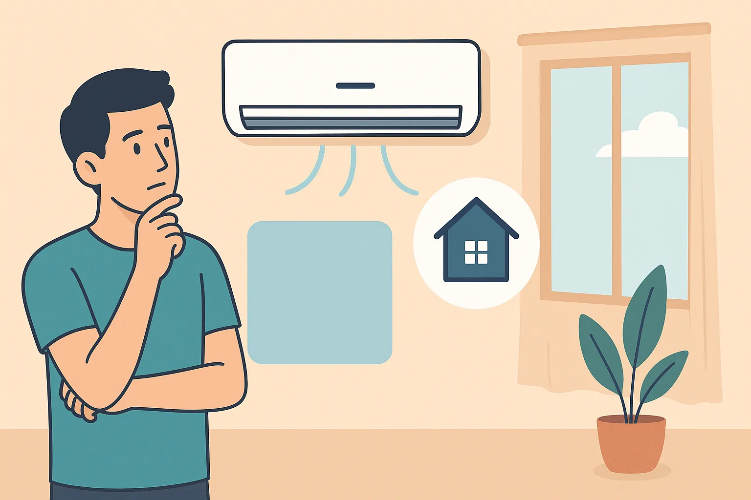 ظرفیت مناسب کولر گازی برای فضای شما