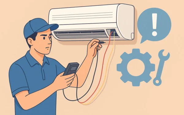 عیب یابی مشکلات رایج کولرگازی