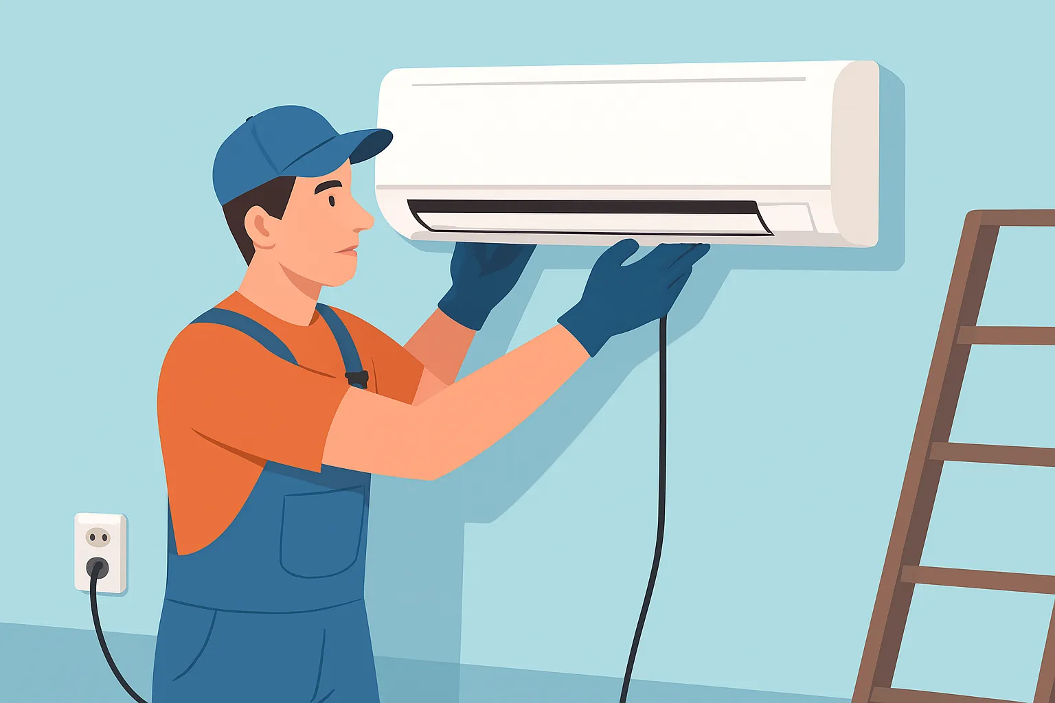 نحوه نصب صحیح کولر گازی