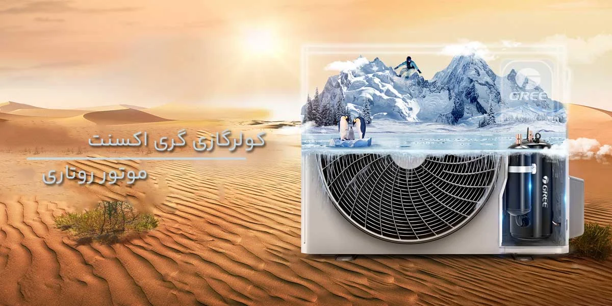 قیمت کولر گازی 18000 گری مدل Accent-H18H1