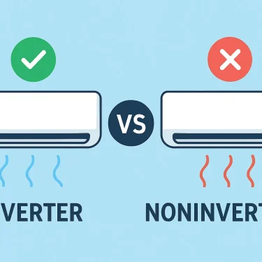 تفاوت کولر گازی اینورتر با معمولی