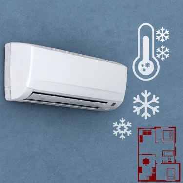 ظرفیت مناسب کولر گازی برای متراژ خانه