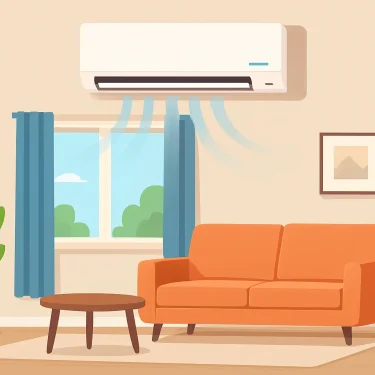 ظرفیت مناسب کولر گازی برای متراژ خانه