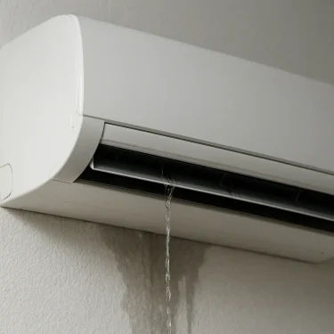 درز و نشتی آب در کولر گازی